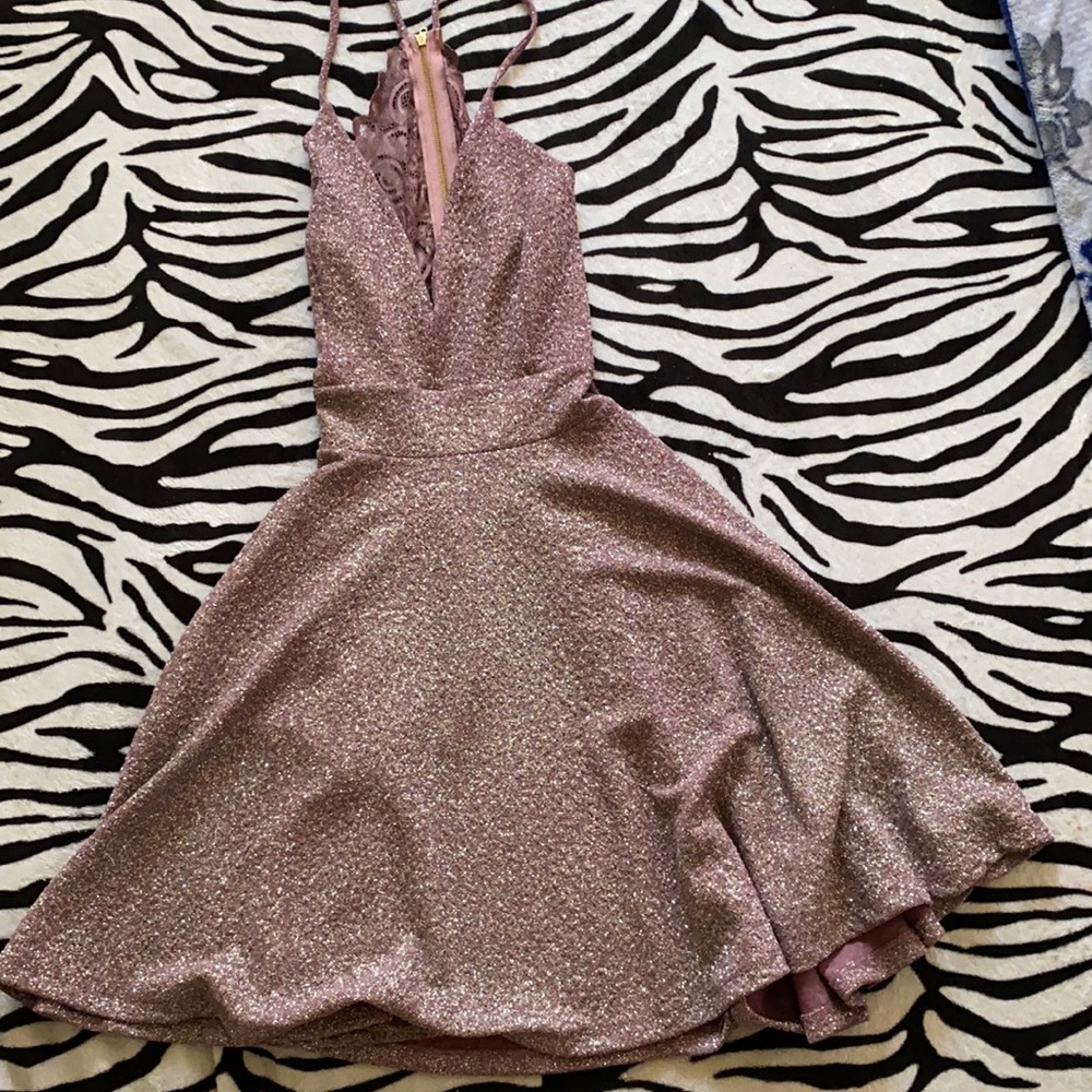 Cute sparkly spaghetti strap dress